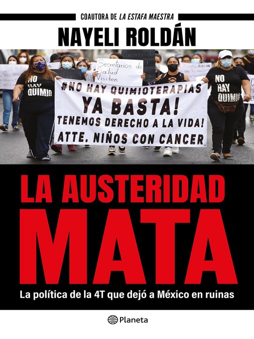 Title details for La austeridad mata by Nayeli Roldán - Available